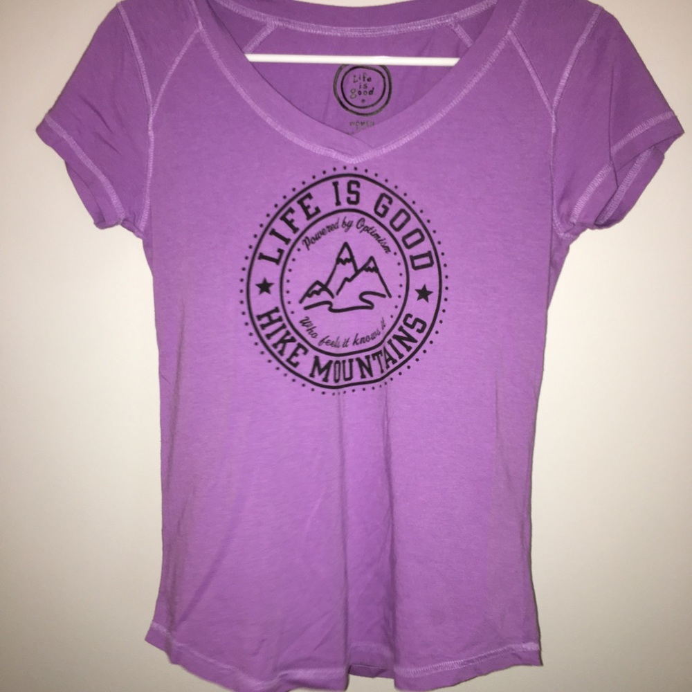 Life is good shortsleeve tee